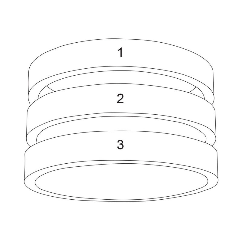 Vergoldeter Ring mit drei Namen - 5 Produktfoto