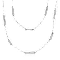 Milestones Kette in Sterling Silber Produktfoto