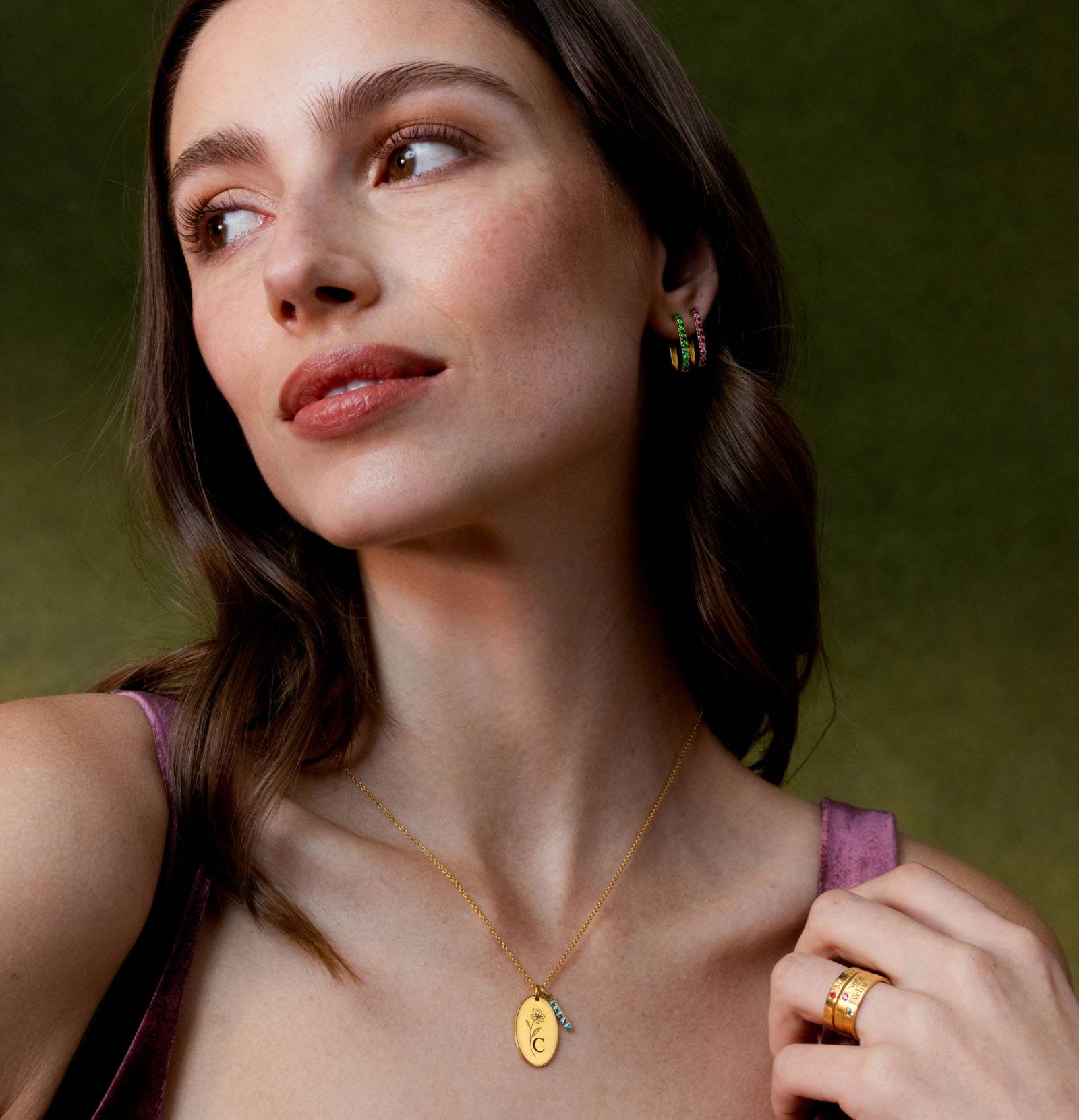 Initial Charm-Halskette