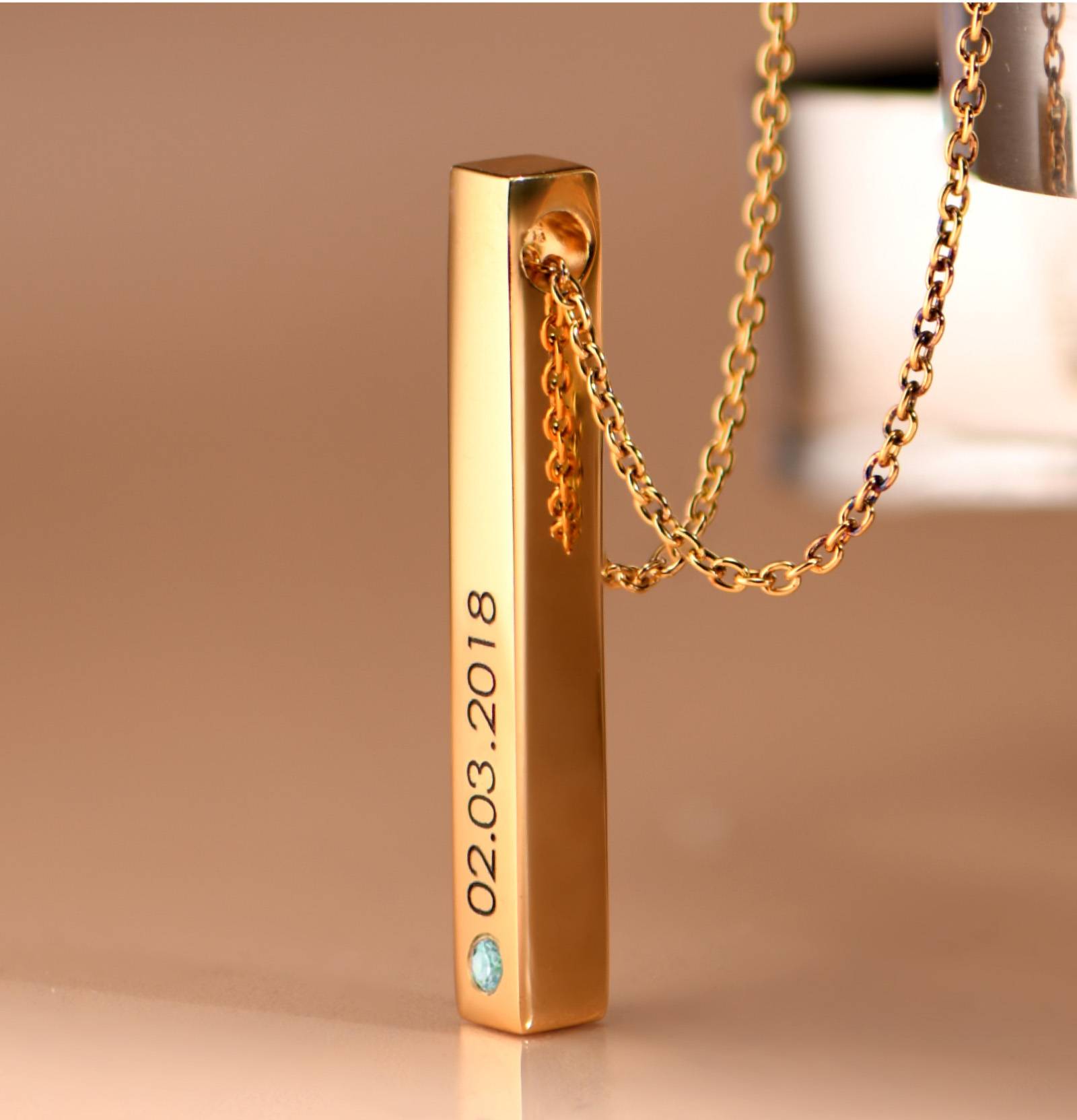 Geburtsstein Aquablau