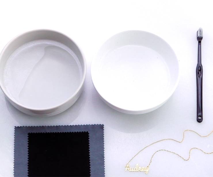 how to clean your jewellery preparation