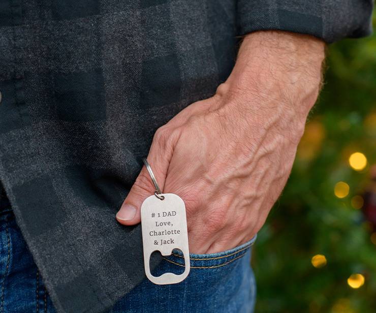 Custom Bottle Opener Keychain