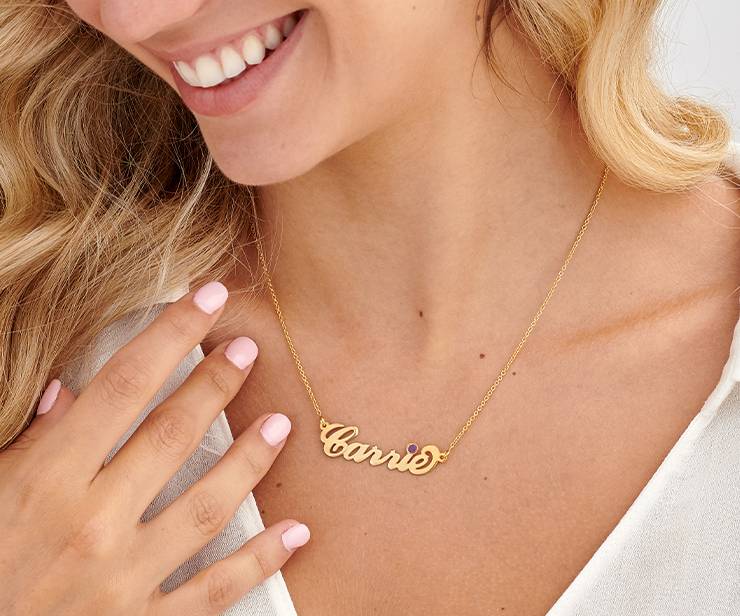 Personalised Jewellery - Carrie Necklace