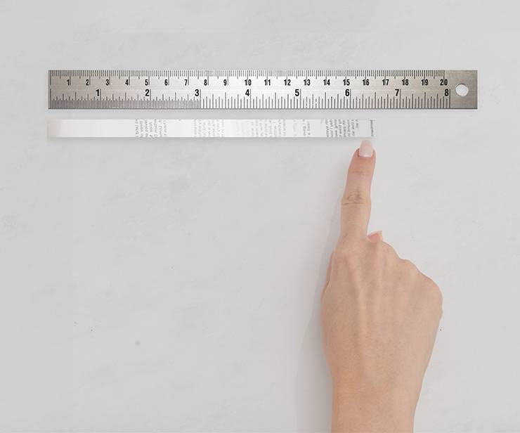 misurare taglia bracciale rigido