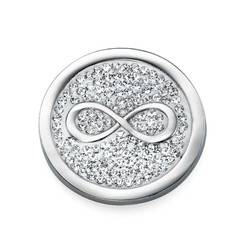 Zilveren Munt met Infinitysymbool