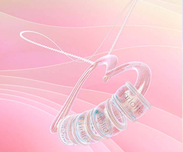 Charming Heart Necklace NFT