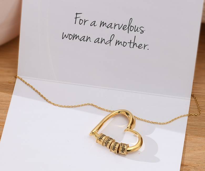   	MOTHERS DAY HEART NECKLACE