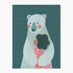 Bear Hug Wall Art Print product photo
