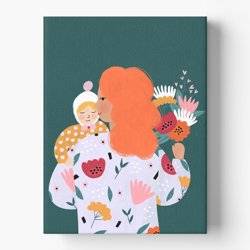 Best Mom Canvas Wall Art product photo