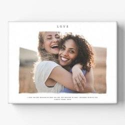 Better Together Custom Photo on Canvas product photo