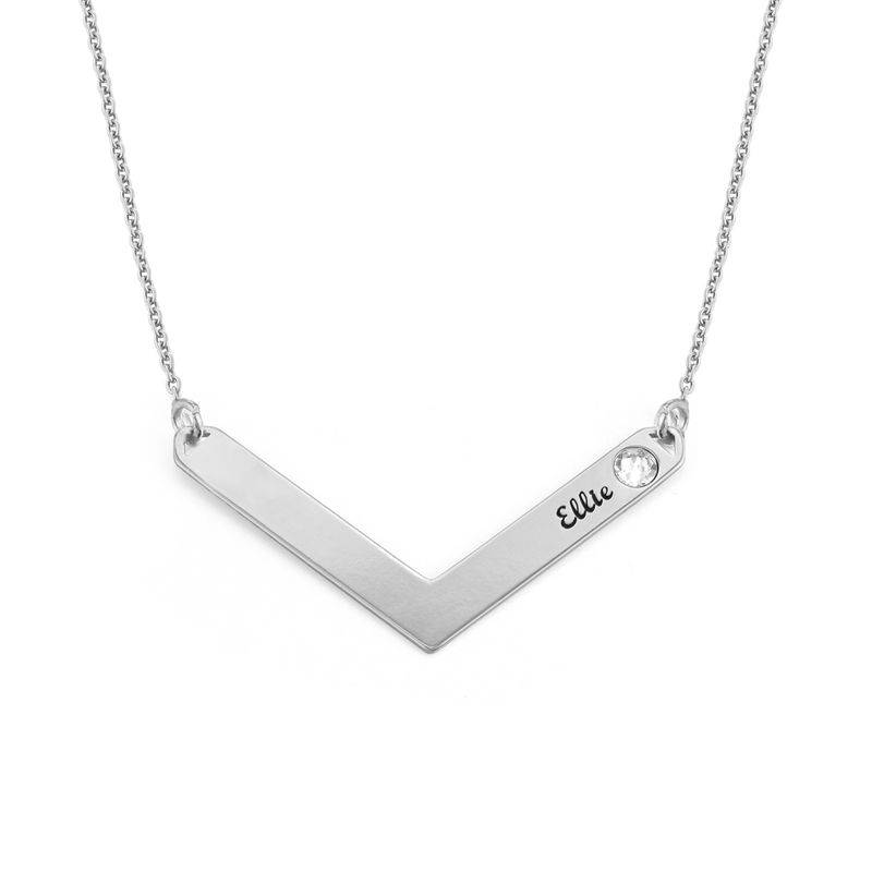 Familie halskæde med gravering i sølv-2 Familie halskæde med gravering i sølv-2 produkt billede