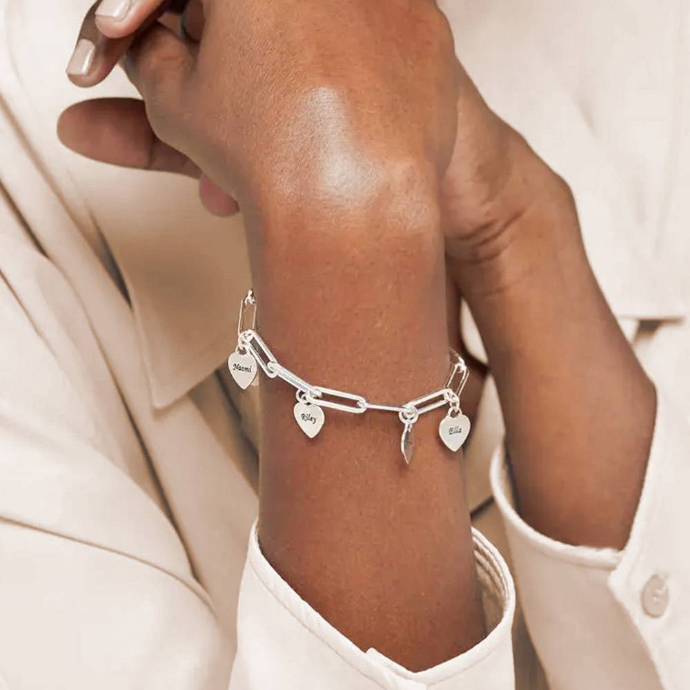 Fußkettchen Personalisiert aus Gold und Silber Produktfoto