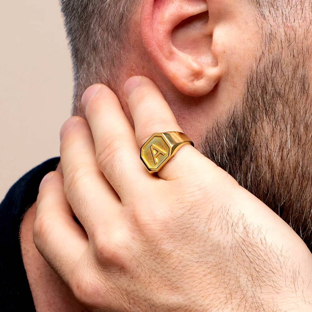 Bagues personnalisées Homme photo du produit