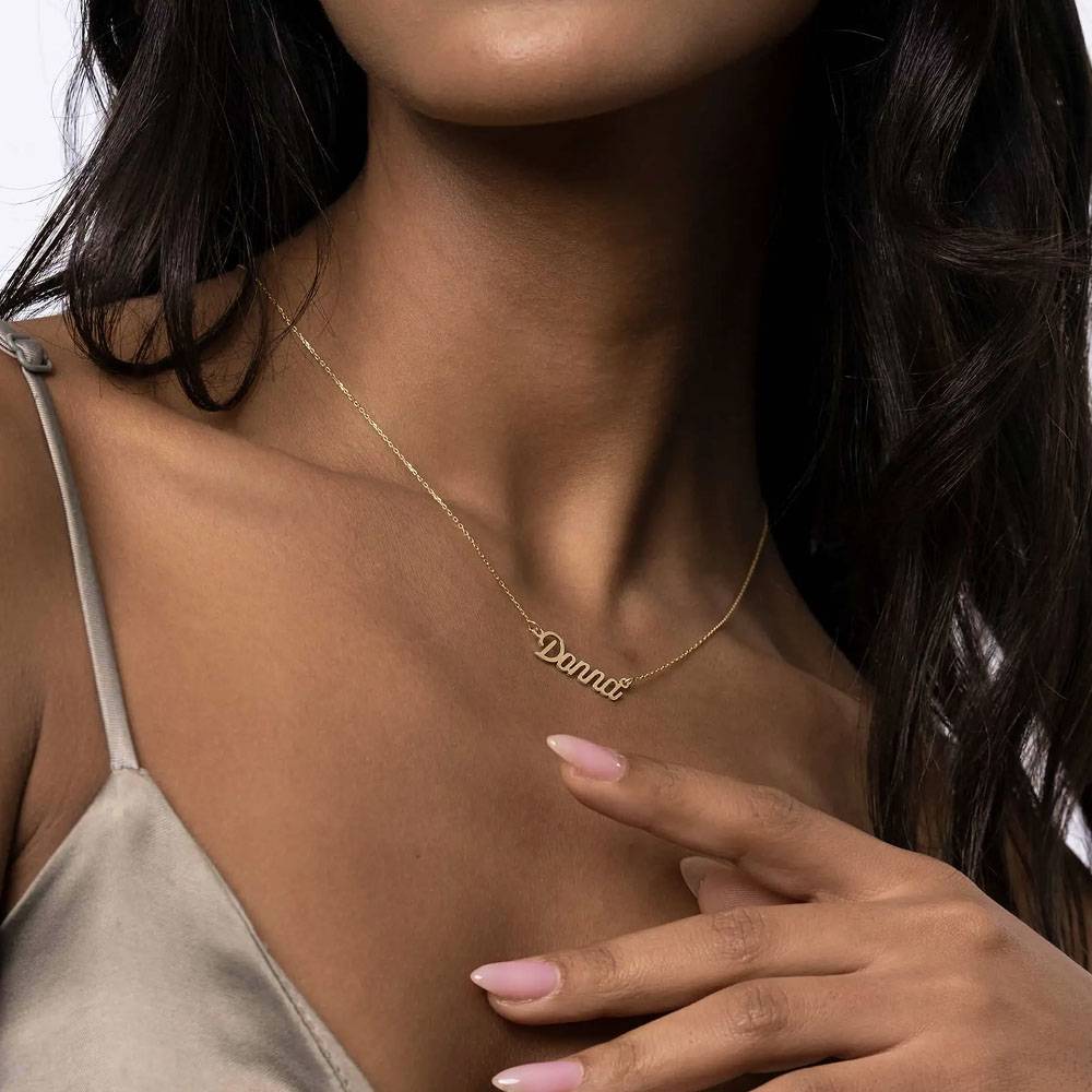 Naamketting goud Productfoto