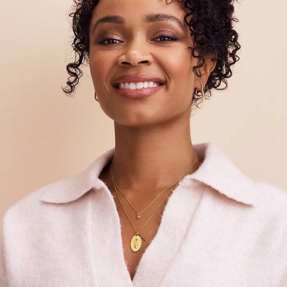 Persoonlijke Initiaal Sieraden Productfoto