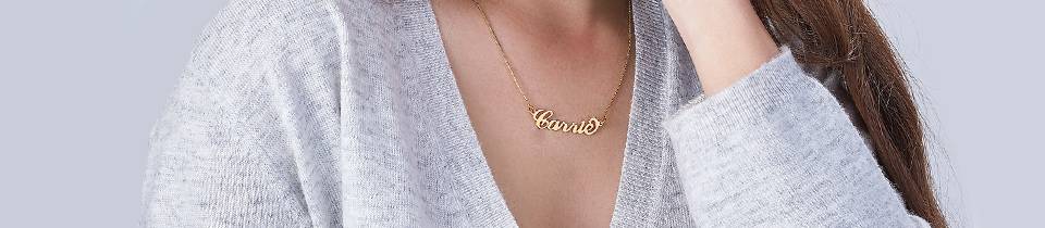 Carrie Name Necklaces