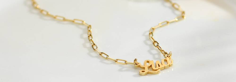 Personalised Solid Gold Jewellery