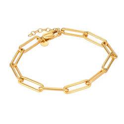 Paperclip Bracelet in 18ct Gold Plating