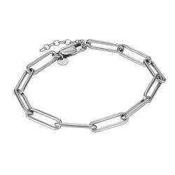 Chain Link Bracelet in Sterling Silver product photo