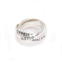Charlize Russischer Ring aus 925er Sterling Silber Produktfoto
