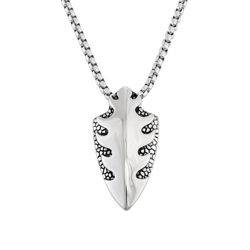 Custom Stilet Shield Necklace for Men product photo