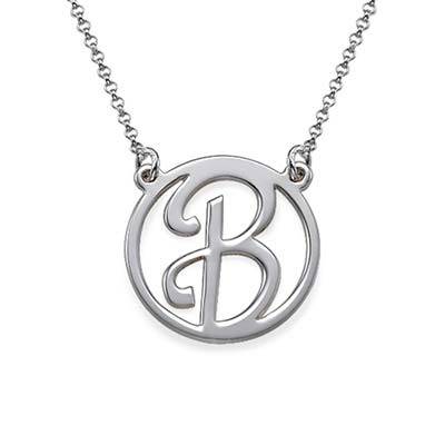 Silver Initial Pendant-2 product photo