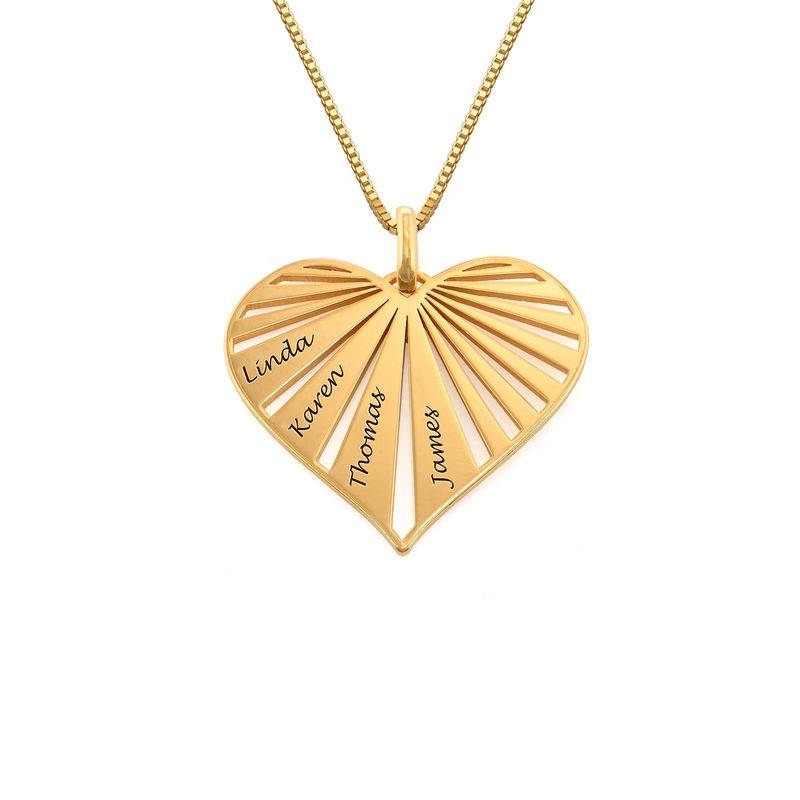 Family Necklace in 18ct Gold Vermeil - Mini design-2 product photo