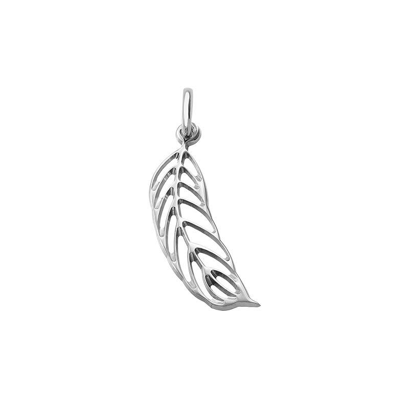Feather Charm - Silver-1 product photo