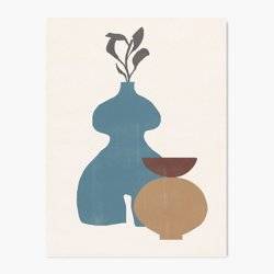 Female Form Vases Wall Art Print product photo