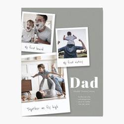 Fun With Dad Photo Collage - Custom Print product photo