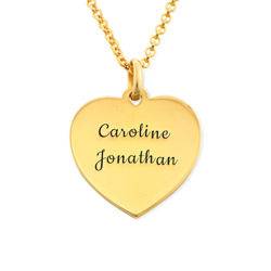 Heart Necklace in Gold Plating product photo