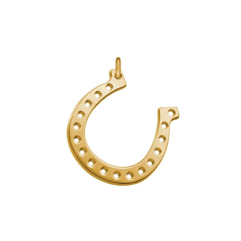 Horseshoe Charm - Gold Plated-2 product photo