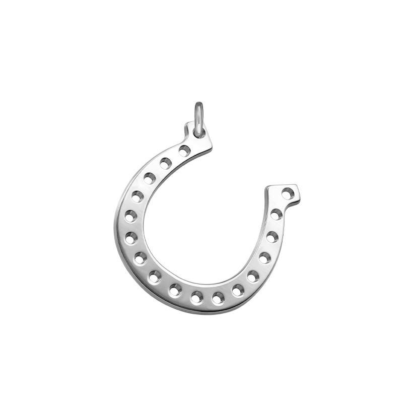 Horseshoe Charm - Silver-1 product photo