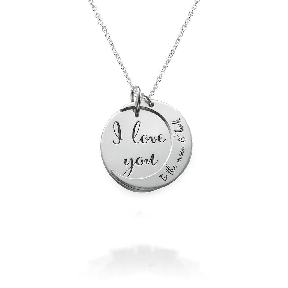 I Love You to the Moon and Back Necklace-3 product photo