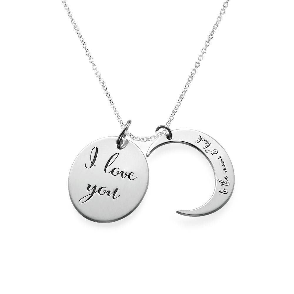 I Love You to the Moon and Back Necklace-2 product photo