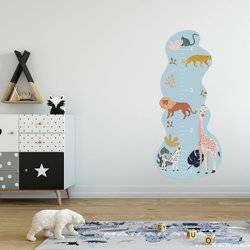 Jungle Meter - Growth Chart Wall Decal for Kids product photo