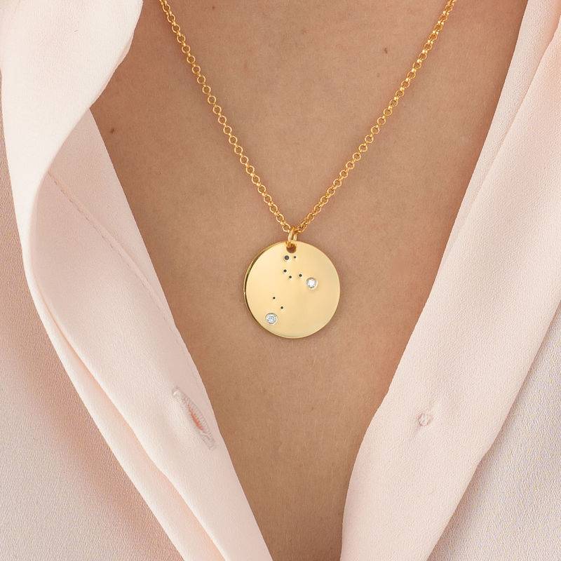 Leo Constellation Necklace with 