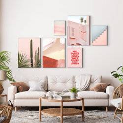 Modern Millennial - Gallery Wall on Canvas product photo
