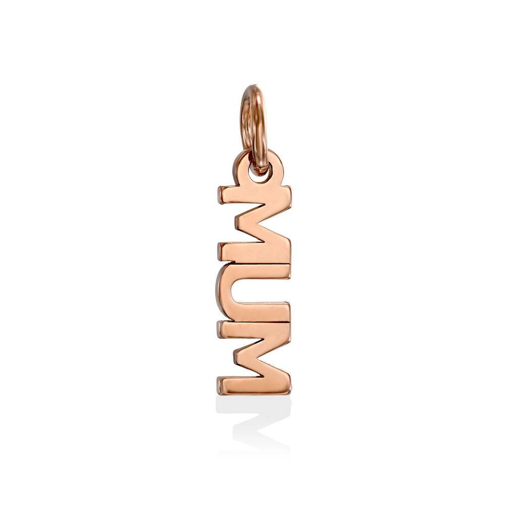 Mum Charm in Rose Gold Plating for Linda Necklace product photo
