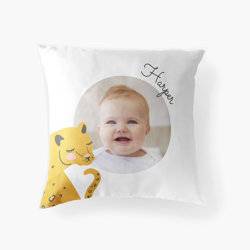 My Baby Tiger - Custom Picture Pillow with Name for Kids product photo