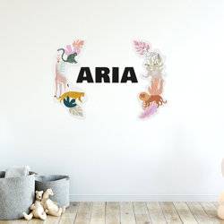 My Jungle Name - Custom Wall Decal For Kids product photo