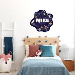 My Name in Space - Wall Decal for Kids product photo