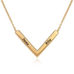 The Victory Necklace in 18k Gold Vermeil product photo