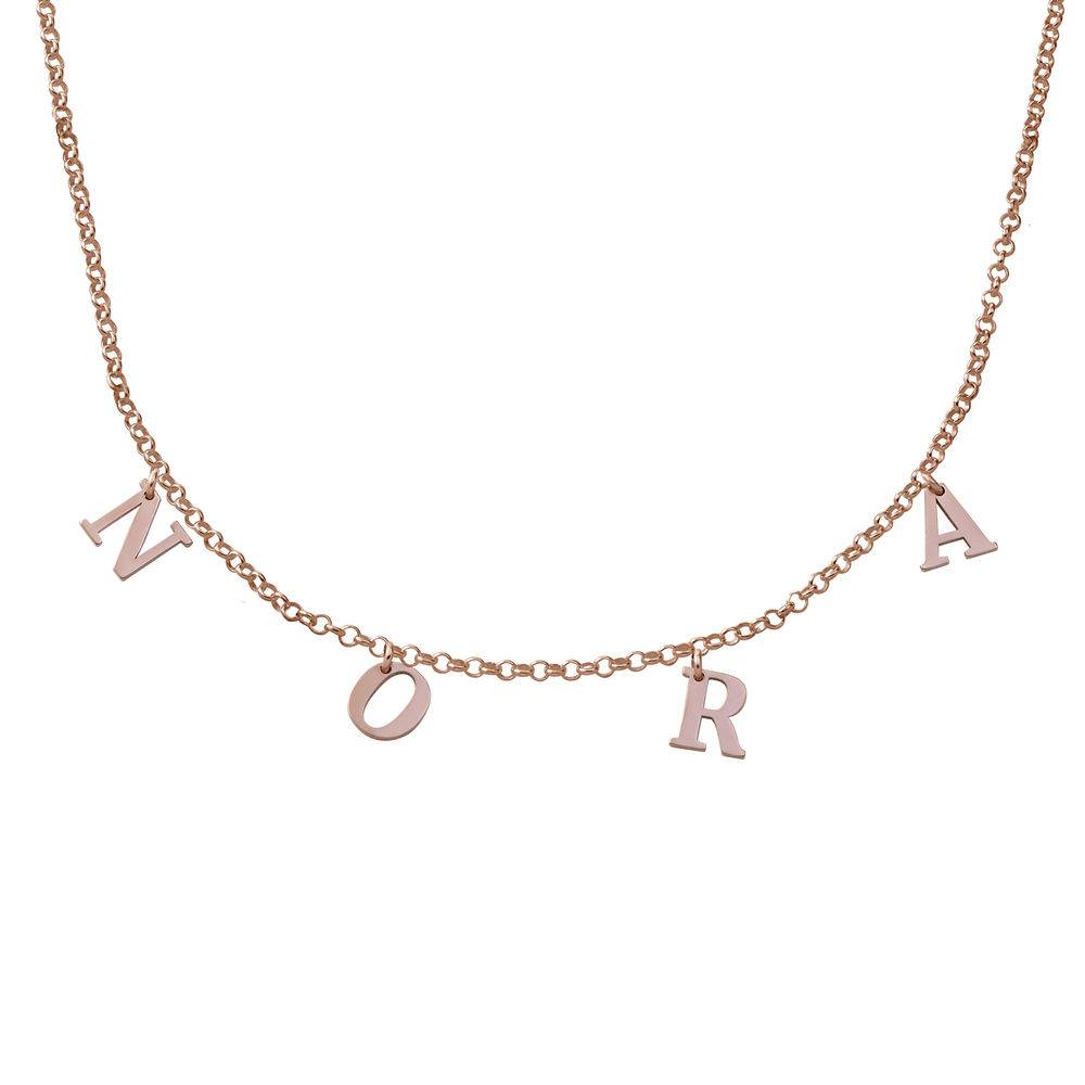 Name Choker with 18ct Rose Gold Plating product photo