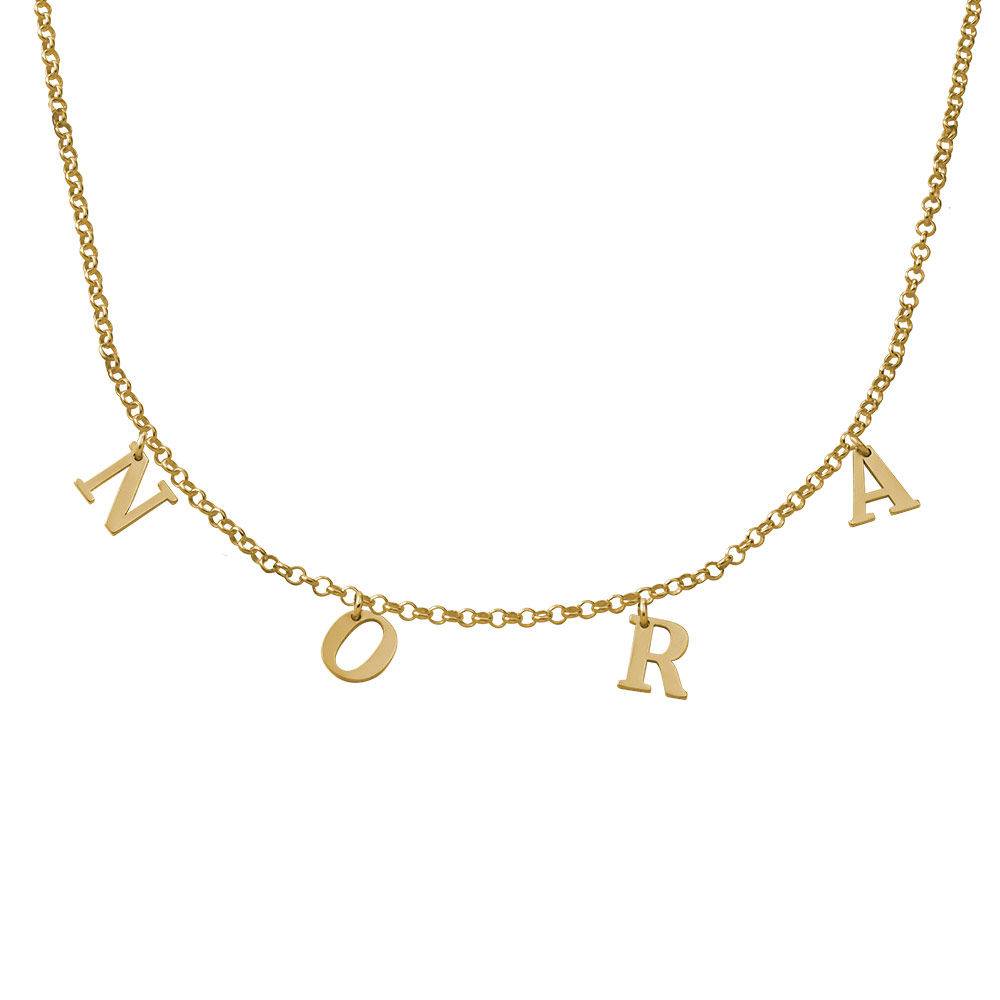Name Choker in Vermeil product photo