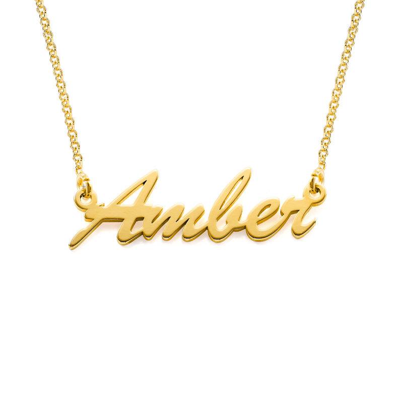 Name Necklace in Gold Vermeil
