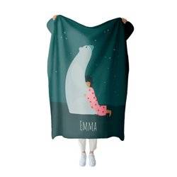 Night Sky - Personalized Blanket for Girls product photo