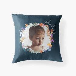 Ocean Dreams - Custom Name and Picture Pillow product photo
