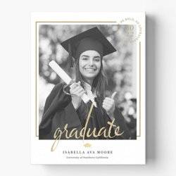 Ode to the Future - Custom Graduation Canvas product photo