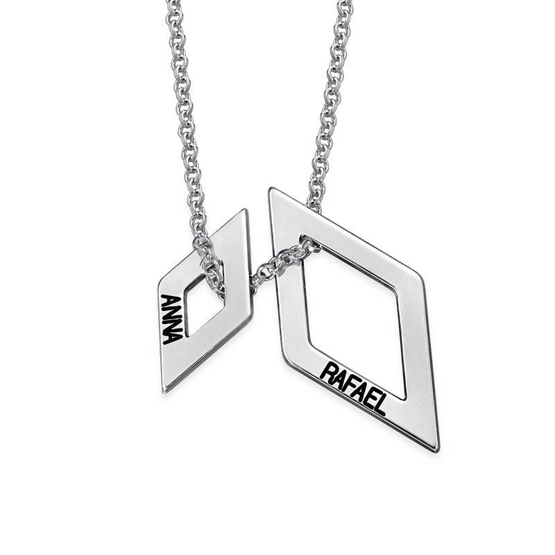 Personalised Geometric Necklace-2 product photo